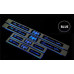 artx chrome led door scuff plates chevrolet orlando 2011-13